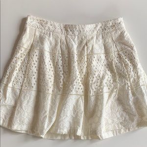 Banana Republic Eyelet Skirt